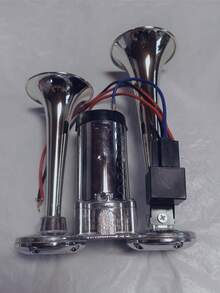 双管一体式摩托车喇叭，双管一体式气螺喇叭，12V/24V汽车喇叭，摩托车及汽车改装喇叭，一体式双管气泵喇叭 - A - 查看 15