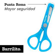 Tijera escolar con hojas de acero inoxidable B45,40964372 - Multicolor - Ver 6