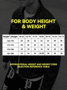 Quần jeans ống loe ôm vừa vặn co giãn dành cho nam, kỹ thuật nhuộm ombre wash cổ điển, phong cách đường phố, phù hợp với mọi mùa - màu đen - Xem 5