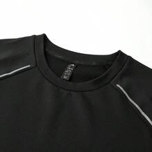 Adidas 阿迪達斯2026年新款男女同款健身訓練休閒上衣 - 黑色 - 查看 3