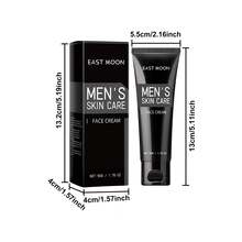 EAST MOON Crema de Maquillaje Natural para Hombres - Maquillaje Sin Trazas y Fresco, Mantenimiento Cutáneo, Ahorra Tiempo en Rutina Diaria, Hidratación Intensa, Brillo Luminoso, Oculta Imperfecciones, No Reseca la Piel - Niacinamida - Ver 2