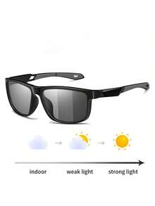 Retro Unisex Fashion Fashion Glasses, Fashionable Plaid Lens Outdoor Sports Glasses, Designer Brand Luxury Fashion Glasses For Men And Women, Tropical Beach Resort Summer Pastel Color Fashion Glasses - BS202-3 - View 3