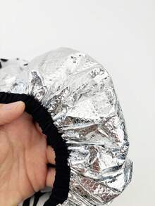 1/3个双层护发帽，防脱发帽，产后帽，发膜帽，干湿两用帽，睡眠帽 - 彩色 - 查看 7