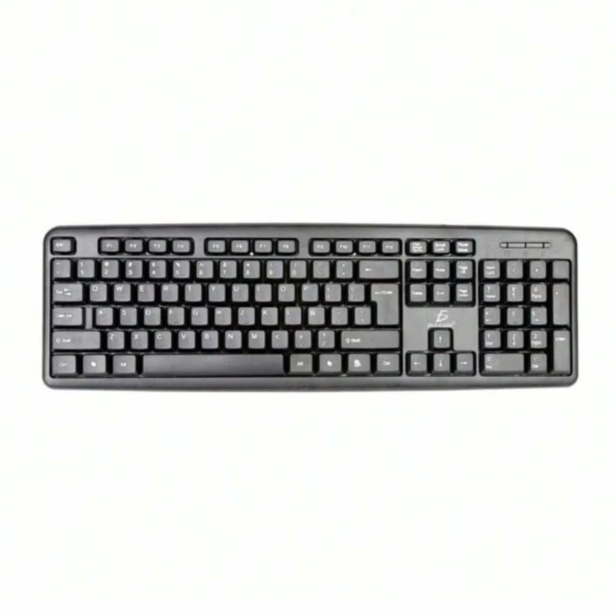 Teclado Usb Estándar Slim Durable Pc Laptop Computadoras - Albaricoque - Ver 1