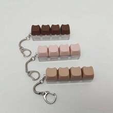 Fidget Keychain Toy, Pressure Relief Push Button Finger Toy, Collectible, Party Favor, Youth Creative Stress Relief Gadget,Fidget Toys,Fidget,Fidgets - Multicolor - View 10