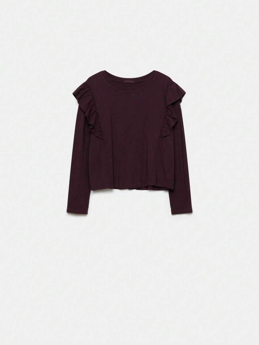 ARMONIAS Women T-Shirts - 紫色 - 查看 1