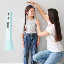 Dispositivo portátil de medición de altura por ultrasonidos Dispositivo de medición de altura | Medidor de altura digital | Medidor de altura por ultrasonidos Tecnología de medición de distancia por ultrasonidos Diseño inalámbrico portátil Rango de medición de 200 cm - Cian - Ver 6