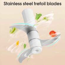 Multi-Function Vegetable Chopper, Fruit Puree Slicer, Garlic Mincer, Vegetable Cutting Machine, Garlic Press, Food Processor, Vegetable Mincer, Fruit Crusher, Onion Crusher - Other - View 6