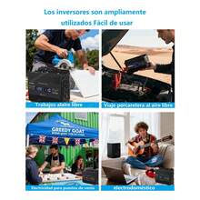 2000w Inversor De Corriente 12v A 110v Convertidor 12v 110v - por defecto - Ver 10
