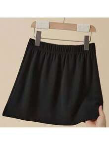 1件装弹性腰围延长器，女士衬衫延长器，可调节多层假裙摆延长器 - 黑色 - 查看 4