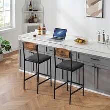 Barstools - สีน้ำตาล - ดู 3