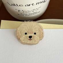 1pc INS Cartoon Animal Clips - Cute PP Clip Design, Student Memo Clips And Practical Novelty Items - Puppy - View 6