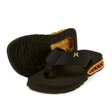 Kener Flip-Flops For Men And Women, Casual, For Everyday Use - RAKKA VÀNG ĐEN - Xem 10