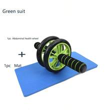 1pc Unisex Abdominal Wheel, Fitness Exercise Equipment Roller, Home Gym Abdominal Roller - Multicolor - View 9