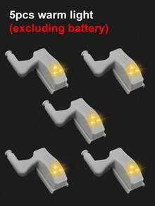 LED Hinged Light, Motion Sensor Light, Warm White Light, Easy Installation, Suitable For Home, Cabinet, Kitchen, Indoor, Room, Bedroom, Long-Lasting, Gentle And Non-Irritating Cabinet Hinge Light - LED Hinge Light - View 17