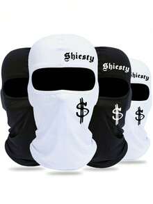 1/2/3pcs Unisex Solid Color Balaclava Face Mask, Suitable For Daily Use, Outdoor Travel, Hiking, Skiing, Cycling - Multicolor - View 13