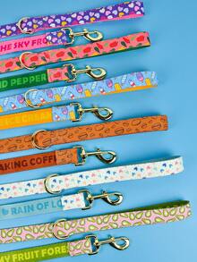 Valentine's Day And New Year Gifts Lovely Pet Traction Rope Double-Sided Printing Pet Dog And Cat Holiday Gift Leash - Multicolor - View 4