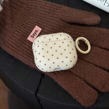 European And American Simple Polka Dot Hanging Ring Earphone Case Suitable For AirPods Pro 2, Cute Apple 4 Minimalist 3 New Version 1/2 Generation Women Earphone Case - Multicolor - View 21