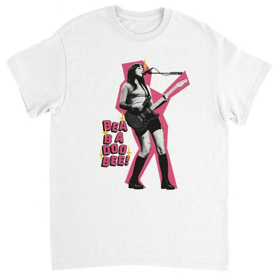 Beabadoobee T-Shirt Classic Fit Heavyweight Cotton Tee Perfect For Casual Wear - trắng - Xem 1