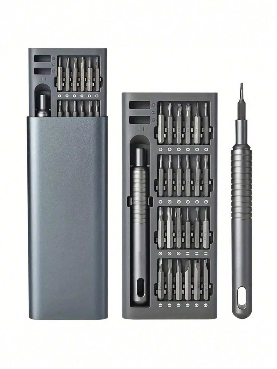 25-In-1 Multifunctional Plastic Precision Screwdriver Set - Manual Non-Electric Smartphone Tablet Disassembly Repair Tools, Including Various Screwdriver Bits High Precision Electronic Repair Tool Kit, Lightweight Plastic Precision Screwdriver Bit Set