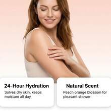 100毫升蜜桃保湿沐浴露，持久留香，滋养清爽水果沐浴露 - 桃子 - 查看 4