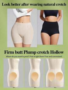 Women's Silicone Breast Pads, Fake Buttocks, Adhesive Shaping Stickers, Buttocks Pads, Breast Augmentation, Buttocks Enlargement, Improve Sagging Body Shape, Create Sexy Curves, Peach-Like Buttocks, Suitable For Tight Clothing, Yoga Pants, Jeans - Multicolor - View 7