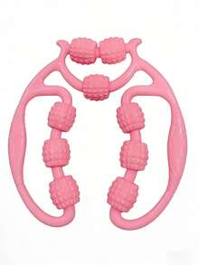 1 pieza Nueva herramienta de adelgazamiento de piernas Masajeador de pies Envoltura de piernas Rodillo de masaje de pantorrilla Masajeador de estiramiento y relajación muscular de piernas de 9 anillos - Multicolor - Ver 10