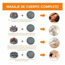 Masajeador De Celulitis Eléctrico Infrarrojo De Mano-4 En 1 - Rojo y blanco - Ver 5