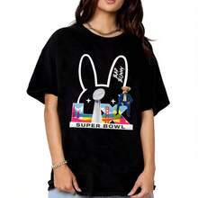 Bad1 Bunny Football Bad Benito File, Bad1 Bunny Bowl 2026 Halftime Show , Bad1 Bunny Football Shirt, Bad1 Bunny Bowl 2026 - 黑色 - 查看 2