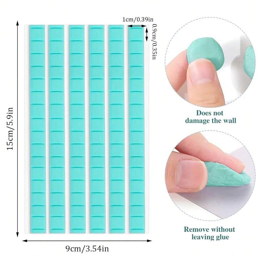 Diamond Painting DIY Tools, Diamond Clay, All-Purpose Clay For DIY Crafts, Includes 96 Reusable Sticky Mosaic Diamond Clay Pieces, DIY Crystal Cross-Stitch Tools. - Multicolor - View 1