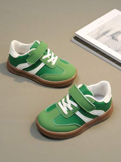 1 Pair Stylish Children Casual Shoes, Campus Sneakers, Boys & Girls Outdoor Running Shoes, Suitable For All Seasons