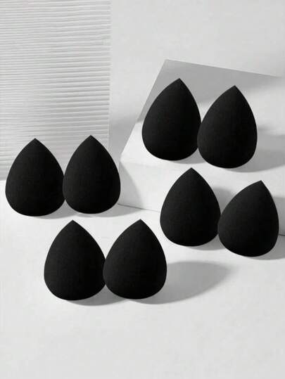 1/2/3/4/6/8/10pcs Makeup Sponges, Random Shapes, Suitable For All Skin Types, Latex-Free, Multi-Functional Makeup Sponges, Applicable For Liquid, Cream And Powder Products, Streak-Free, Smooth Makeup Effect, Minimalist And Elegant Design, Portable, Affordable Price, Suitable As Christmas Gift, Cosmetic, Makeup Tool, Inexpensive Favorite, Gift, Women's Gift, Christmas Present