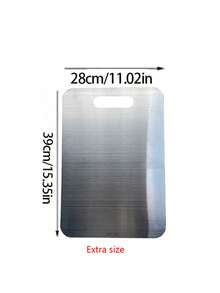 优质钛钢双面砧板 - 100% 纯天然卫生多功能砧板，适用于肉类、水果、蔬菜等 - 多种尺寸满足不同切割需求。厨房砧板套装 - 砧板 - 不锈钢砧板 - 卫生厨房用具 - 多尺寸砧板 - 不锈钢厨房配件 - 彩色 - 查看 18