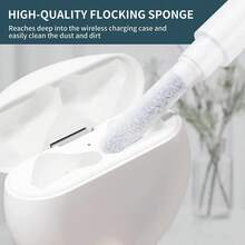 1pc Multifunction Cleaning Brush, Suitable For Earphones - Cleaning Wipe - View 8