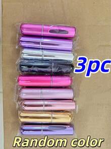 1 chai nước hoa 5ml có thể nạp lại, đáy có thể dùng để xịt, chai chiết nước hoa du lịch cầm tay, chai xịt du lịch có thể nạp lại, chai nhỏ tinh tế, đóng gói riêng lẻ, chai nạp lại nước hoa du lịch và chai chiết nước hoa cầm tay, chai nước hoa màu hồng lấp lánh có đầu xịt. - Nhiều màu - Xem 16