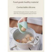 Thickened Heat-Resistant Gloves For Kitchen Use, Designed To Prevent Burns When Handling Microwave Ovens, Air Fryers, And Other High-Temperature Appliances, Made Of Silicone And Resistant To High Temperatures - Multicolor - View 6