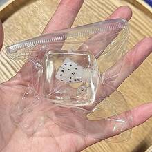 2026 新款夏季限量版西瓜冰块挤压玩具 - 解压挤压块，慢回弹，生日、节日、情侣、万圣节、圣诞节、游戏玩家的理想礼物 - 彩色 - 查看 8