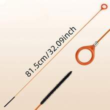 重型不锈钢和尼龙管道疏通器 - 适用于各种家用管道，可去除毛发、皂垢和其他堵塞物，配备多尺寸管道疏通杆，轻松疏通管道。 - 管道疏通器 - 查看 7