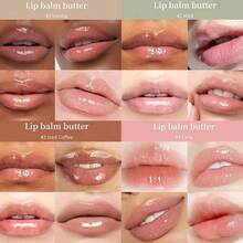 4 Pcs Peptide Lip Tint, Sheer Color And Hydrating Finish Clear Lip Oil, Long Lasting Hydrating Lip Gloss Tinted Lip Balm Non-Sticky Revitalizing, Transparent Lip Care Oil For Dry Lip, 3 Fl Oz,10ml - A - 查看 8