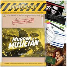 Unsolved Mystery Game - Cold Case File Investigation - Detective Clues/Evidence - Solve The Crime - Individuals, Date Nights & Party Groups - Of A Musician - Multicolor - View 2