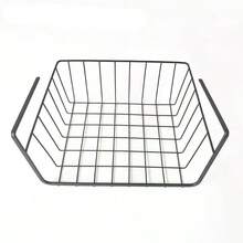 Extra Large Modern Storage Basket - No Assembly Required Hanging Organizer | Multi-Layer Mesh Design With Durable Metal Wire - Suitable For All Seasons, Space-Saving, Vertical Storage Solution For Kitchen, Dorm Desk, Etc. - Multipurpose Shelving Unit, Easy To Install - Multicolor - View 13
