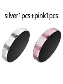 2pcs/1pc Multi-Functional Mini Magnetic Phone Holder, 360° Rotation, Suitable For Car, Home, Kitchen And Office Smartphones, Strong Magnetic Adsorption, Applicable For Car Navigation - Multicolor - View 14