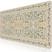1 pieza Alfombrilla de escritorio con estampado floral rosa de ICasso, Alfombrilla de ratón extra grande, Alfombrilla de ratón grande antideslizante con bordes cosidos, Alfombrilla de ratón para computadora adecuada para juegos y oficina, Apta para portátil y PC, Regalo ideal de cumpleaños o Navidad, Mejor accesorio de escritorio Alfombrilla de ratón Decoración de escritorio Accesorios de oficina Suministros de oficina Decoración de oficina Alfombrilla de ratón Mesa de estudio Alfombrilla de ratón para escritorio Decoración de escritorio - Multicolor - Ver 5