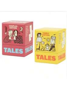 150-Piece Premium Paper TALES Family Edition Conversation Cards - Heartwarming Parent-Child Bonding Game, Essential Interactive Communication Starter For Family Game Night & Cozy Home Gatherings - Thẻ tương tác gia đình - Xem 6