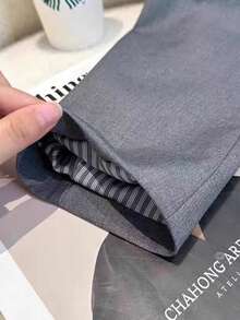 Oversized Casual Gray Blazer Jacket For Women, Loose Fit, Versatile, Commuter Style, Spring/Autumn - Grey - View 5