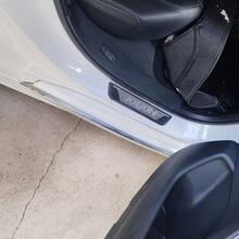 GZPLMYKJYXGSPL 适用于哈弗Jolion的带塑料装饰盖的不锈钢保护部件 - A - 查看 5