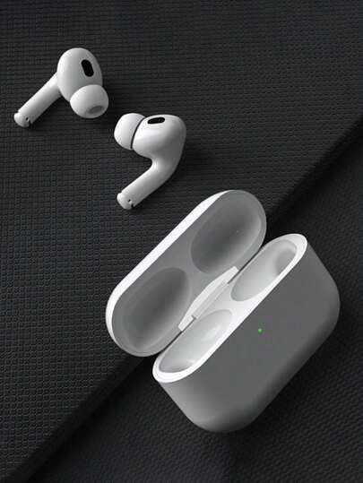 Auriculares inalámbricos - Auriculares verdaderamente inalámbricos compatibles con Apple y Android, con micrófono integrado, a prueba de sudor, color blanco, auriculares inalámbricos, airbuds, auriculares verdaderamente inalámbricos