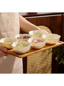 1/2/4pcs Small Plastic Dipping Sauce Bowls, White Condiment Dishes Wholesale For Restaurant, Bar, Kitchen - Multicolor - View 2
