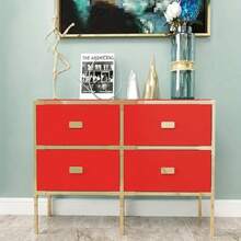 1卷纯色乙烯基壁纸，哑光红色，易撕易贴，可移除式自粘壁纸，适用于客厅、卧室、家具、浴室、书桌、橱柜翻新，DIY可移除墙面装饰，尺寸：15.7英寸 x 39.3英寸/118.1英寸/196.8英寸 - D-紅色 - 查看 14