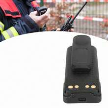 Walkie Talkie Li Ion Battery 7.4V 2450mAh 2 Way Radio Replacement Battery for radio models PMNN4543A, XPR3300 and XPR3500 - Negro - Ver 2
